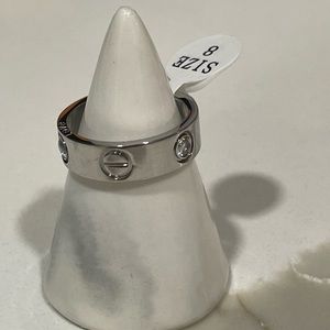 Love Ring with 3 Stones